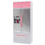 Ігровий набір - лялькова кухня "Сучасна кухня"-4, 27x9,5x34,5 см, рожева, пластик (26215P), фото 6