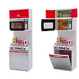 Кухня для ляльок "Сучасна кухня", 54x9,5x36 см, червоний, пластик (26211), фото 2