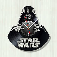 Дарт вейдер часы Звездные Войны часы Настенные часы Персонажи Звёздных Войн Римский циферблат 30 сантиметров