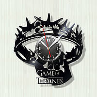 Game of Thrones Игра Престолов часы Виниловая пластинка Настенные часы Часи Гра Престолів Часы для подростков