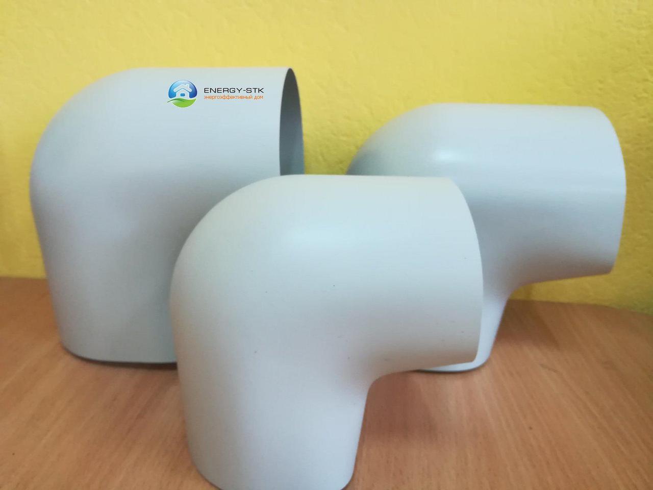 Кут ПВХ K-Flex 40x102 PVC SE 90-3S як захисне покриття труб із теплоізоляцією всередині приміщення.