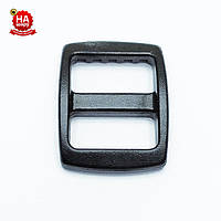 ПРЯЖКИ ПЛАСТИКОВЫЕ 20ММ. ПЕРЕТЯЖКА ДЛЯ ТЕСЬМЫ. ЧОРНИЙ