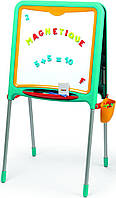 Детский двухсторонний мольберт "Буквы и Цифры" Smoby 410307 доска для рисования для детей