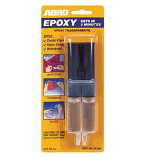 Епоксидний клей ABRO EP-300 з дозатором 25 мл(шприц)