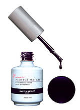 Гель-лак Lechat Perfect Match 04 Marilyn Merlot - темно-сливовий, матовий, 15 мл