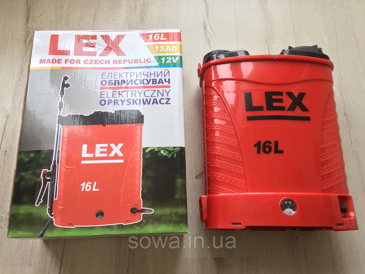 ✔️  Обприскувач акумуляторний — LEX PROFI _ 16L