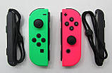 Joy-Con Pair Neon Green/Neon Pink. Пара джойстиків Joy-Con Switch лівий і правий (неон зелений і рожевий), фото 2