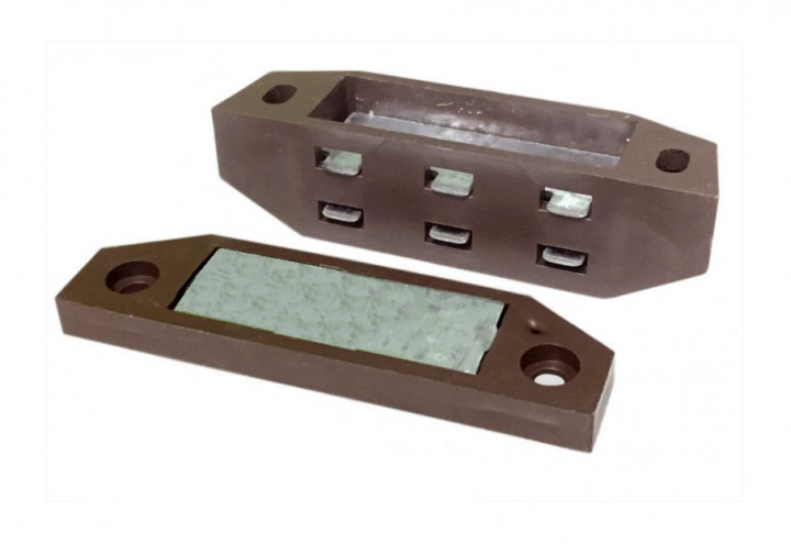 Магніт меблевий великий коричневий