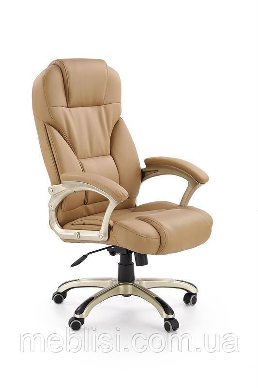 Крісло комп'ютерне DESMOND бежевий (Halmar), фото 1