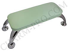 Манікюрна підставка для рук (Підлокітник) Зелений на ніжках