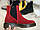 Высокие ботинки "Челси" из натуральной замши, красный, фото 7