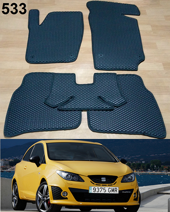 Килимки ЕВА в салон Seat Ibiza '08-17, фото 2