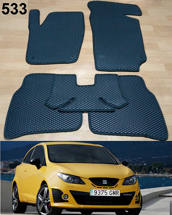 Килимки ЕВА в салон Seat Ibiza 4 '08-17, фото 2