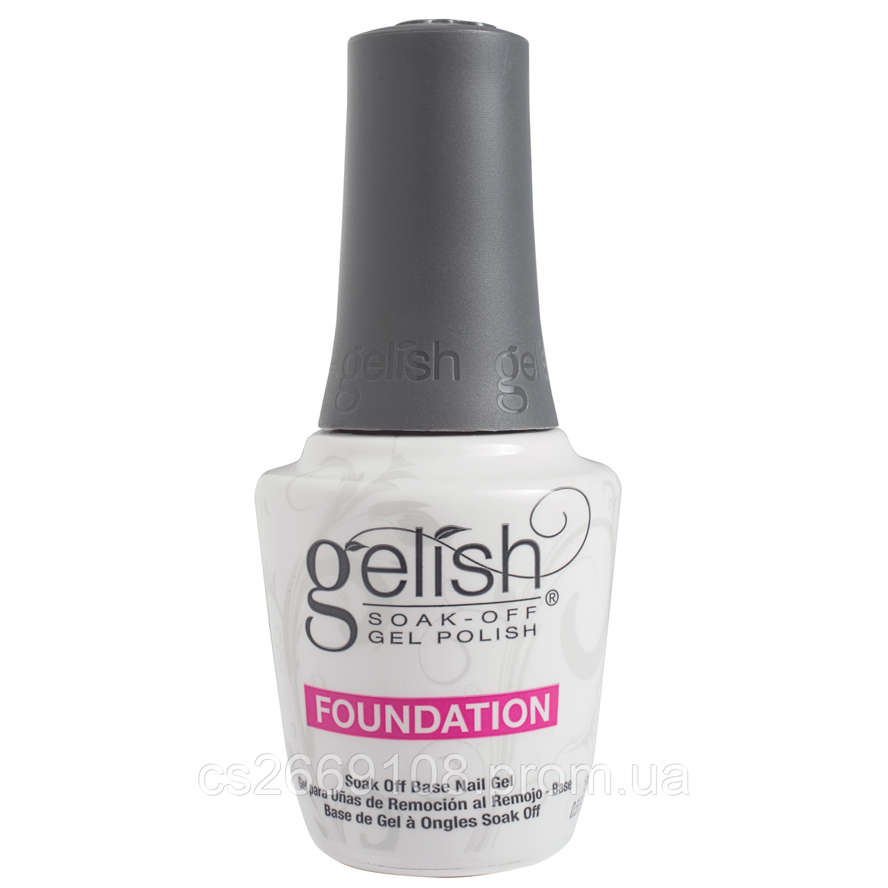 GELISH FOUNDATION SOAK OFF BASE GEL - базовий гель під гелевий лак 15 мл