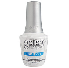 GELISH TOP-IT-OFF — топ-гель (силер) для гелевого лаку 15 мл