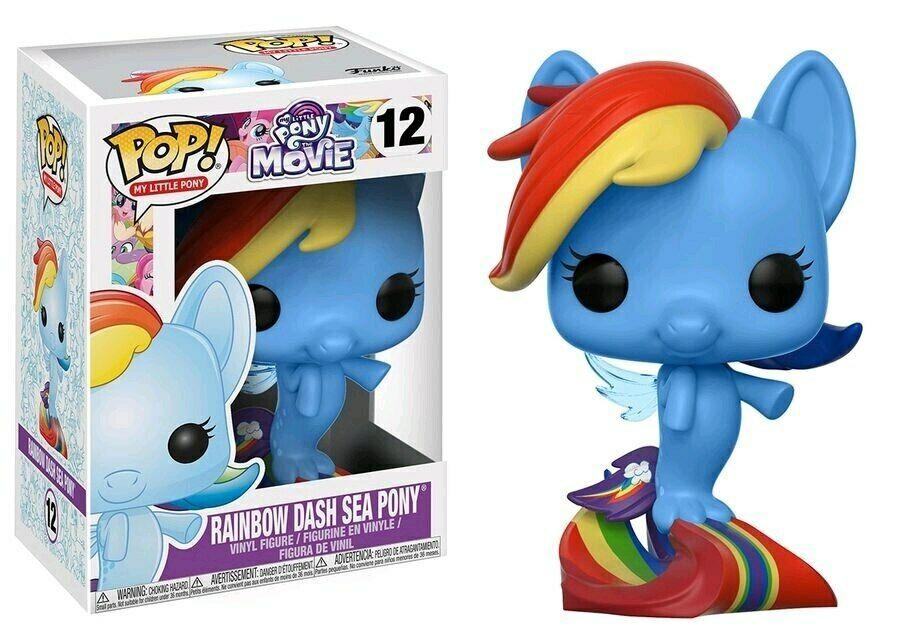 Фігурка Funko Pop Фанко Поп Морська Поні Райдуга Деш Мій маленький поні My Little Pony 10 см  LP RD 12, фото 1