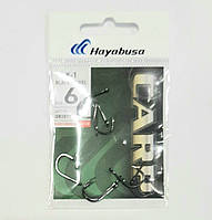 Карповый крючок Hayabusa K-1 black Nickel 6
