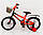 Дитячий двоколісний велосипед STORM на 16 дюймів жовтогарячий, фото 2