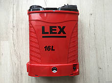 ✔️ Акумуляторний садовий обприскувач LEX_PROFI / 16L , 15Ah, фото 3
