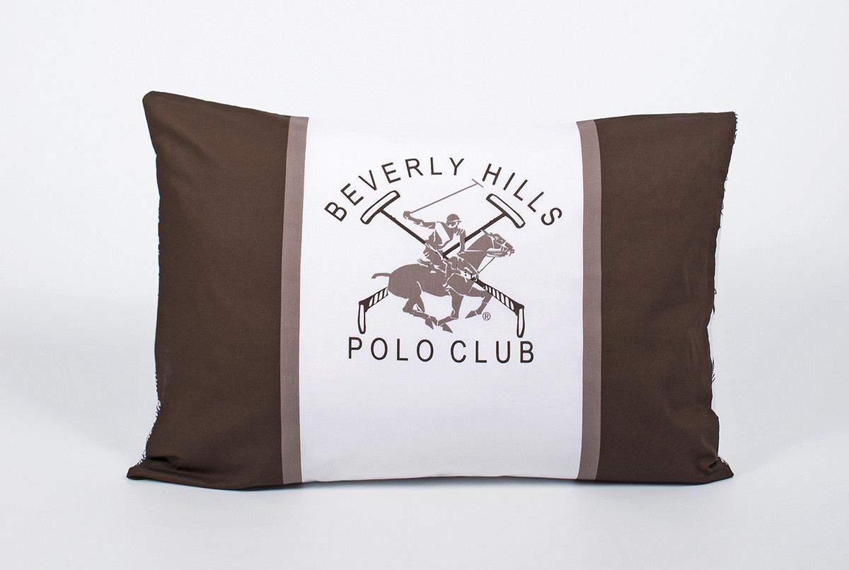 Наволочки Beverly Hills Polo Club - BHPC 029 Brown 50*70 (2 шт)