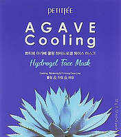 Гідрогелева освіжаюча маска для обличчя з екстрактом агави - Petitfee&Koelf Agave Cooling Hydrogel Face Mask 1шт 5шт