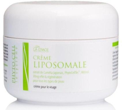 Ліпосомний крем для обличчя з екстрактом камелії та стовбуровими клітинами винограду - La Grace Liposomale Cream 50ml