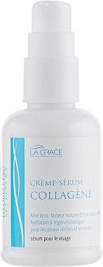 Крем-сироватка з колагеном і алое вера — La Grace Collagene Cream-serum 50ml