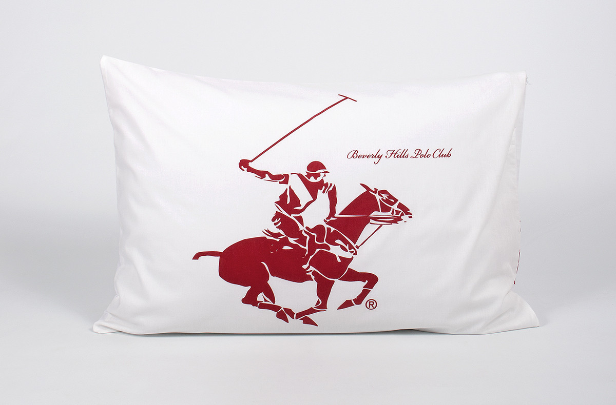 Наволочки Beverly Hills Polo Club - BHPC 004 Red 50*70 (2 шт)