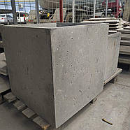 Вазон бетонний 400*400*400, фото 4