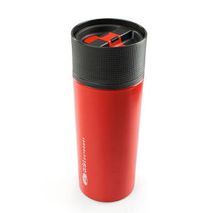 Термогорнятко GSI Outdoors Glacier Stainless Commuter Mug (червоне), фото 2