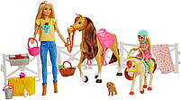 Barbie Верхова їзда на конячках і обійми (Барбі та Челсі) FXH15, фото 4