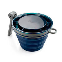 Складная кружка GSI Outdoors Collapsible Fairshare Mug (синяя)