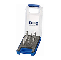 Набір твердосплавних борфрез 15 шт. - Bohrcraft 59001330015