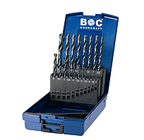 Набір свердел для металу 1-10 мм — Bohrcraft KR10