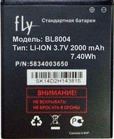 Аккумулятор (батарея) для Fly BL8004 (Fly IQ4503 Quad ERA Life 6) 3000mAh Оригинал