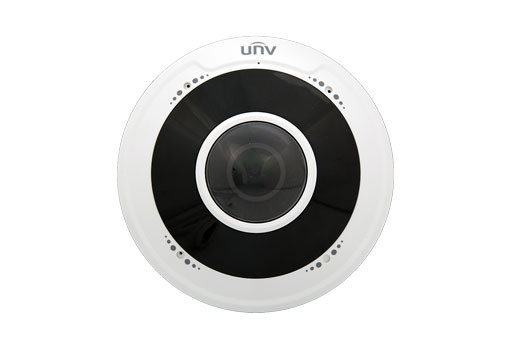 IP-відеокамера купольна Uniview IPC814SR-DVPF16 типу Fisheye