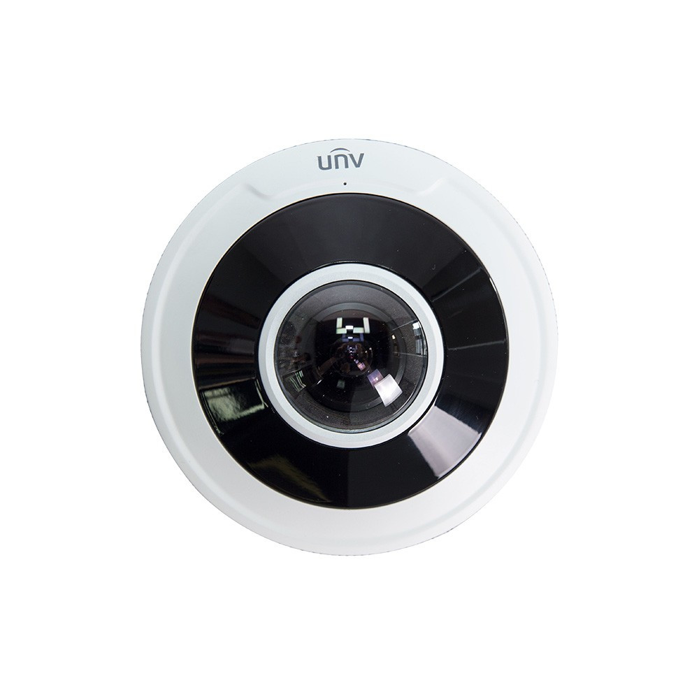 IP-відеокамера купольна Uniview IPC814SR-DVSPF16 (Риб'яче око)