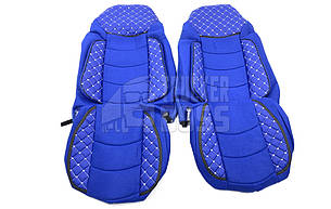 Чохли на сидіння IVECO STRALIS 2006-2010 Сині