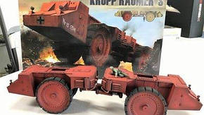 Krupp Raumer S німецька супер важкий мінний трал 1/35 TAKOM TAK2053 збірна пластикова модель, фото 4