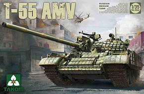 Т-55 АМВ середній танк 1/35 TAKOM TAK2042 модель для збірки, фото 1