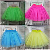 Пышные юбки из фатина для девочки для танцев разные цвета