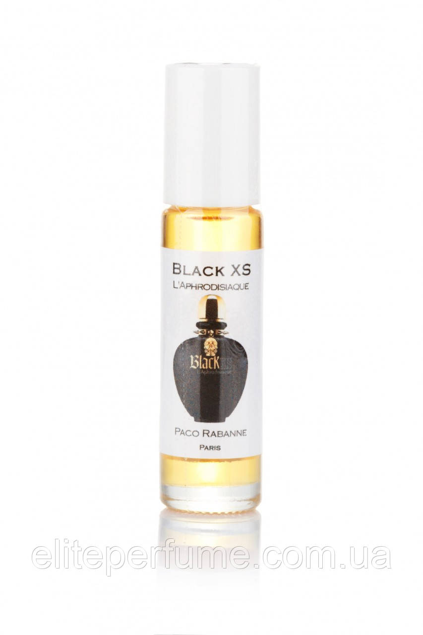 Масляні духи Paco Rabanne Black XS for Women 10 мл Франція