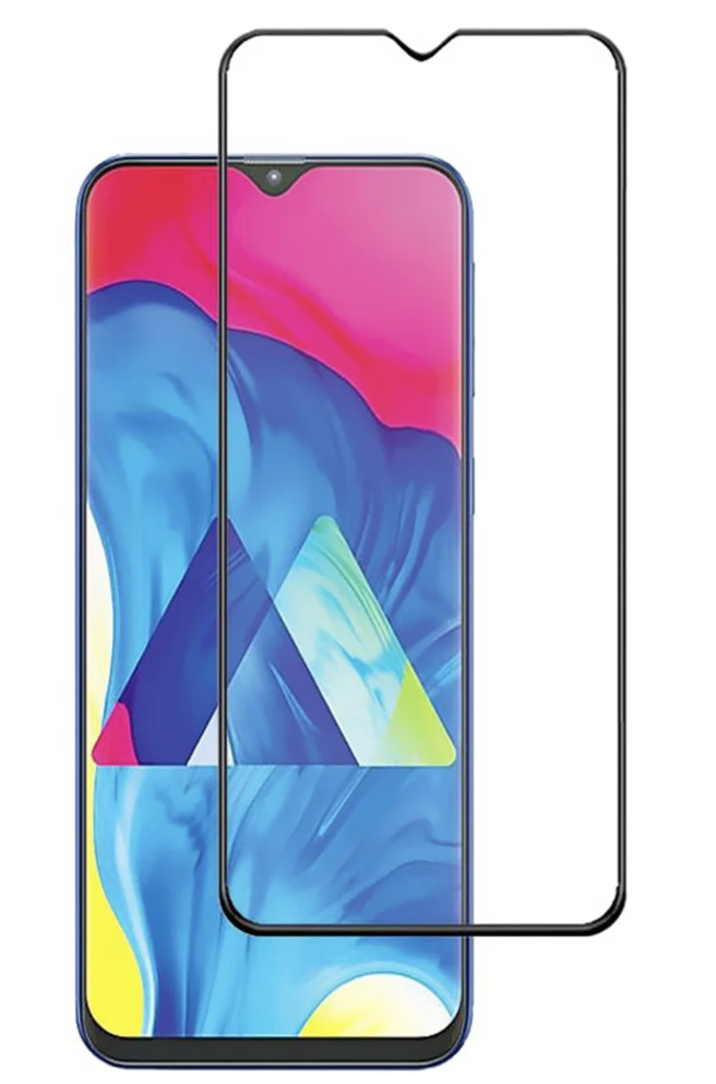 Захисне скло для Samsung A207F Galaxy A20s 2019 Full Glue, колір чорний, фото 1