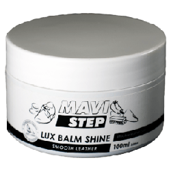 Бальзам для взуття з натуральної шкіри MAVI STEP Lux Balm Shine, 100 мл