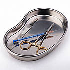 Піднос з нержавіючої сталі для медичних інструментів 20 см розмір M