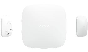 Інтелектуальна централь Ajax Hub. GSM + Ethernet. 99 датчіків, 9 груп