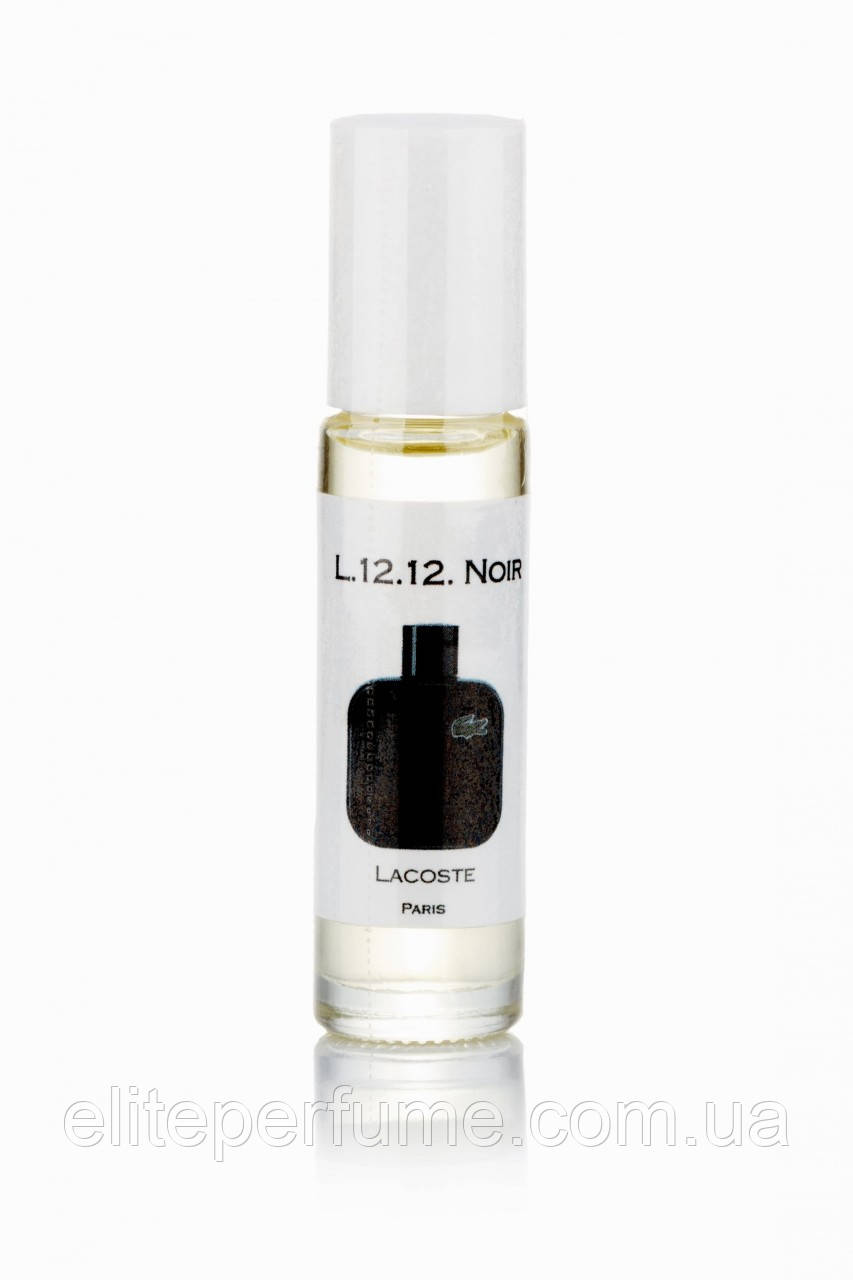 Олійні парфуми Lacoste Eau De L.12.12 Noir для чоловіків і хлопців 10 мл Франція