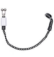 Індикатор покльовки World4Carp Mini Hanger Kit black chain білий (white)