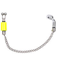 Індикатор покльовки World4Carp Mini Hanger Kit steel chain жовтий (yellow)