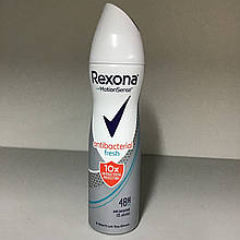 Антиперспірант аерозоль жіночий Rexona Антибактеріальна свіжість 150 мл